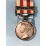 INDIAN MUTINY Medal to D. DONNOLLY 1st Battalion 20th Regiment single clasp Lucknow