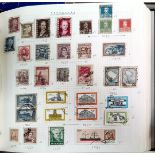 A very nicely presented world collection of stamps in 4 Stanley Gibbons Devon loose-leaf albums with