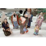 A selection of various Chinese figures, sages etc (6)