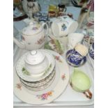 Royal Albert tea-ware, Carlton-ware and other decorative items