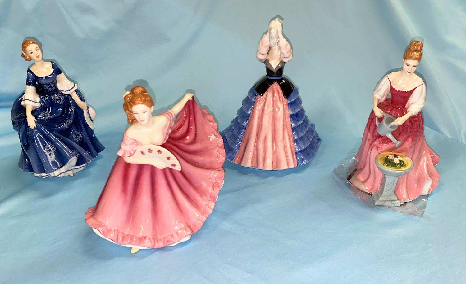 4 Royal Doulton Pretty Ladies figures - Hilary, Elaine, Susan and Alexandra