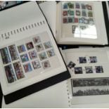 GUERNSEY: a collection of mint stamps in two albums 1969-2010, a similar collection for ALDERNEY,