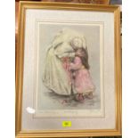 HAROLD RILEY: signed limited edition print "The Blessing" Pope John Paul II