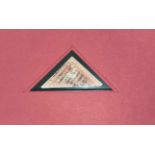 CAPE OF GOOD HOPE: Stanley Gibbons; 1d triangular in folder.