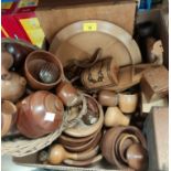 A selection of decorative treen