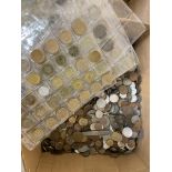 A large quantity of GB and foreign coins, approx. 15kg