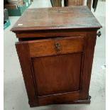 A Victorian Amberg's patent Index Filing cabinet with original card index files to each of the 4