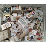 A large selection of part sets of Will, Players etc cigarette cards