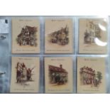 10 sets of Wills cigarette cards including Old Inns, Engineering Wonders etc