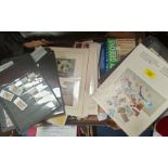 CANADA: collection of 1986 stamps, other stamps and ephemera.