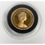 A 1979 proof sovereign, boxed