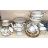 A Spode "Queens Gate" part dinner and tea service approx 50 pieces