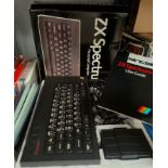 A Sinclair "ZX Spectrum" personal computer in original box