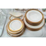 A "Durham" part dinner service by Royal Worcester, 34 pieces approx