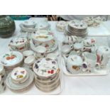 A large quantity of Evesham dinner and teaware by Royal Worcester