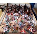 A selection of hand painted cavalry figures by Dea for Cassandra, 40 approx