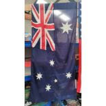An Evan Evans vintage Australian Flag, 178 x 78cm