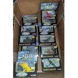 12 originally boxed corgi 100 years of flight models