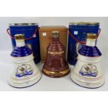 A Bells Fine Old Scotch Whiskey Extra Special Limited Edition decanters boxed with contents,
