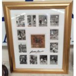 A limited edition World Cup 1966 set of framed pictures of the stand out moments of the game,