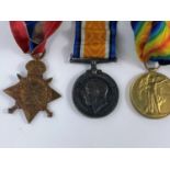 A WWI trio set 3 - 2930 Pte J.H. Truelove Yorks and Lancs