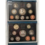 GB: 1996 and 1998 proof sets