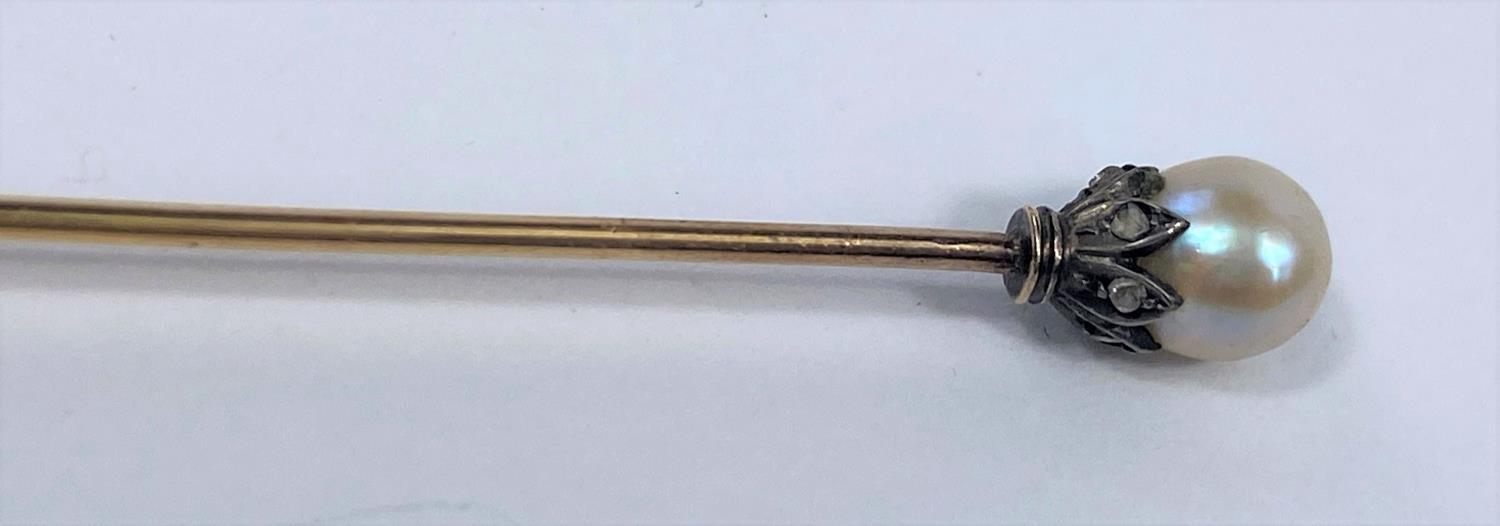 Two gem set stick pins - Image 3 of 4