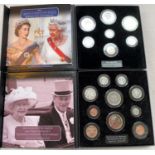 GB: coin/stamp sets, Platinum wedding; Coronation