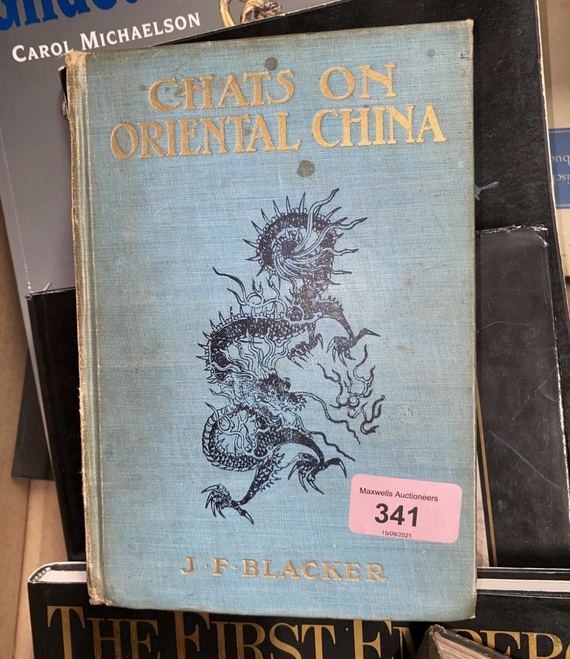 Chats on Oriental China, 1908; another similar book; others on Chinese antiquities - Image 2 of 2