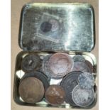 A selection of older coins.
