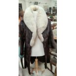 A mink fur coat