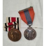 A GV Imperial Service Medal to Isaac Parker and a GV Special Constabulary Medal to Hubert E.