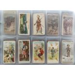 An album of 30 sheets of rarer single cigarette cards etc.