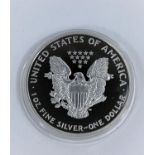 USA silver proof dollar 2020