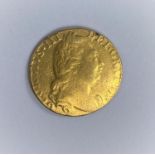 GB: a George III Guinea, 1776