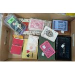 A continental pack of cards and various others