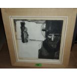 TROND BOTNEN, Norwegian, etching and aquatint, Ramance II, 1 of 10, signed in pencil, 23 x 24cm
