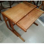 A nest of Teak G-Plan occasional tables