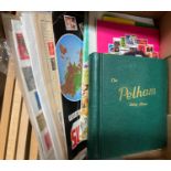 The Pelham Stamp album and other stamps in albums and loose