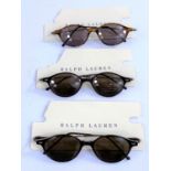 RALPH LAUREN - 3 pairs of 1990's sunglasses