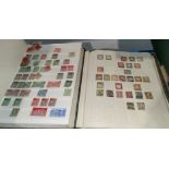 A collection of European stamps in stockbook of GB etc part filled