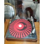 A vintage Garrard record player SP25