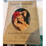 DAVID WRIGHT: Portfolio, with 16 colour plates