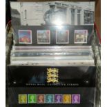 GB: a collection of approx 60 QEII mint sets of commemorative stamps in packs (1991/97)