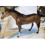 A very large Beswick Racehorse 1564 length 34cm