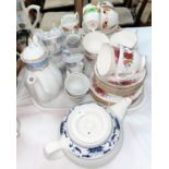 A selection of coffee and tea sets