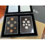 A GB 2008 Royal Shield of Arms silver proof collection, with 1971 Decimal proof set, original case