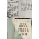 Two albums of German stamps 'Deutshe Bundes Republic' and a stock book