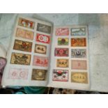 JAPANESE SPECIMENS of Matchbox Paper Covers, 300 examples on 15 leaves with inscription to cover