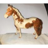 A Beswick Pinto Pony 1373 Piebald 16.5cm